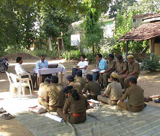 Forest Range Officials in India